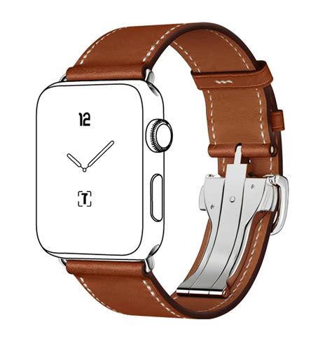 apple watch leather strap hermes|Hermes watch strap price.